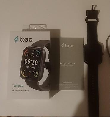 vaxt ölçən: Ttec Tempus 47 mm Smartwatch - Model: ttec Tempus, 47 mm - Ekran — 1