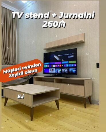 inci mebel yataq desti: *TV stend + Jurnalni Dəst 260AZN💥* ✔️Rəng seçimi var *Şəhər daxili