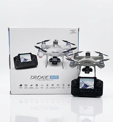 Квадрокоптер DRONE AIR с камерой и пультом с экраном Особенности: -