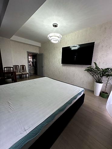 mega hous: 3 комнаты, 96 м², Кок-Жар мкр Элитка, 10 этаж, Евроремонт — 6