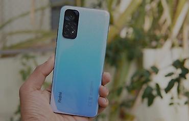 сканер: Redmi, Redmi Note 11, Б/у, 128 ГБ, цвет - Голубой, 2 SIM — 1