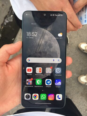 ксиоми 12: Xiaomi, Redmi Note 12, Б/у, 128 ГБ, цвет - Зеленый, 2 SIM