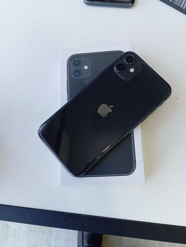 Apple iPhone: IPhone 11, 64 GB, Black Titanium, Face ID