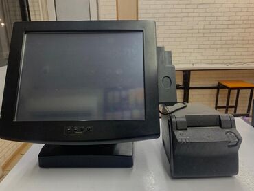 Кассовое оборудование: Продаю кассовый аппарат монитор + чековый принтер, стоит программа 1с