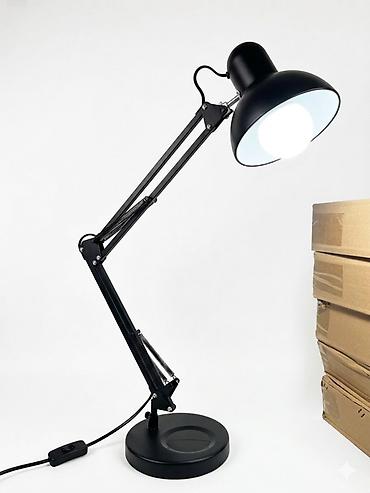 hy320 mini: Qolmalı masa lampası – qara rəng Masaya bağlanan modelidə mövcuddur - — 2