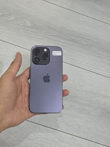 айфон кытайскый: IPhone 14 Pro, Колдонулган, 256 ГБ, Deep Purple, 84 %