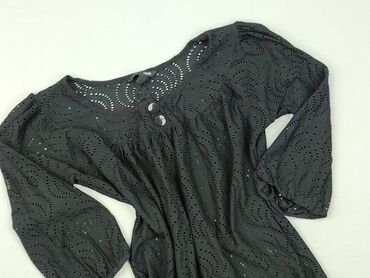 srebrne bluzki eleganckie: H&M, Women's blouse, size M (EU 38)