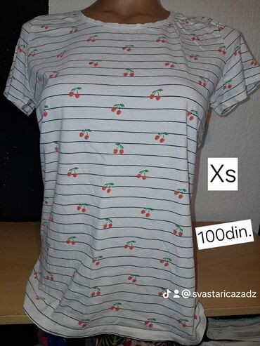 Majice kratkih rukava: Ženske bluze/majice – više modela - Crna majica sa srebrnim na lalafo.rs — 6 Majice kratkih rukava: Ženske bluze/majice – više modela - Crna majica sa srebrnim — 6