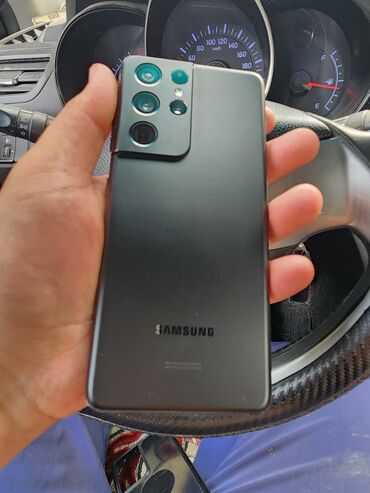 смартфоны фронтальная вспышка: Samsung Galaxy S21 5G, Б/у, 256 ГБ, цвет - Черный, 1 SIM