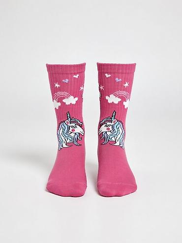 Другие детские вещи: Детские носки из Европы с яркими принтами героев мультфильмов - — 12