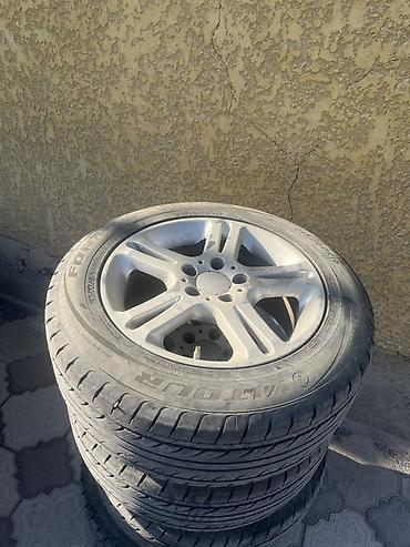 Дөңгөлөктөр монтажда 215 / 60 / R 16, Жай, Колдонулган, Комплект, Жеңил унаалар, Куйма, тешиктери - 5 lalafo.kg да — 3 Дөңгөлөктөр монтажда 215 / 60 / R 16, Жай, Колдонулган, Комплект, Жеңил унаалар, Куйма, тешиктери - 5 — 3