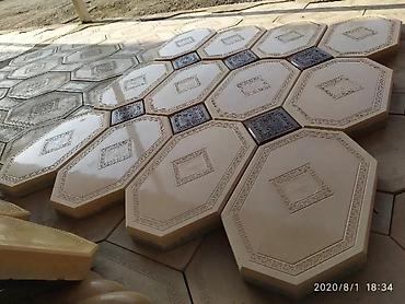 Тротуарная плитка: Тротуарная плитка «Классик Микс» (серо-белая) - Материал — 19