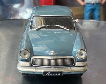 Avtomobil modelləri: Коллекционная модель GAZ-21R Volga third series grey 1962 Deagostini — 4