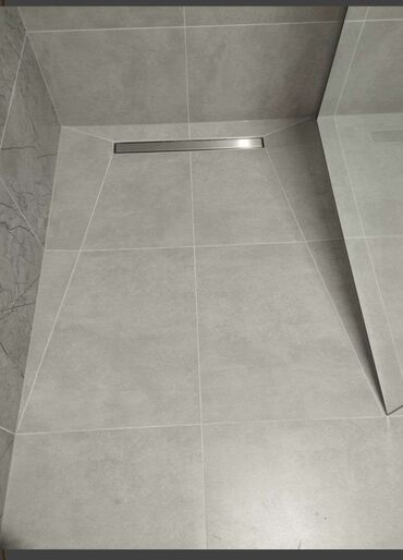 Укладка плитки: Профессиональная укладка керамической плитки и устройство душевой зоны — 9