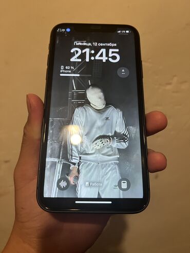 стиральные мпшины бу: IPhone 11, Колдонулган, 128 ГБ, Кара, Заряддоочу түзүлүш, 86 %