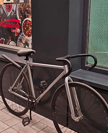 fix jixf: Фикс-байк (single speed/фикс) с трековой посадкой - Рама: стальная — 1