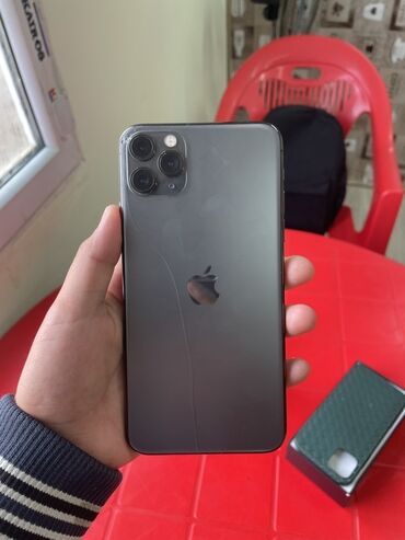 Apple iPhone: IPhone 11 Pro Max, Б/у, 64 ГБ, Space Gray, Коробка, 76 % — 4