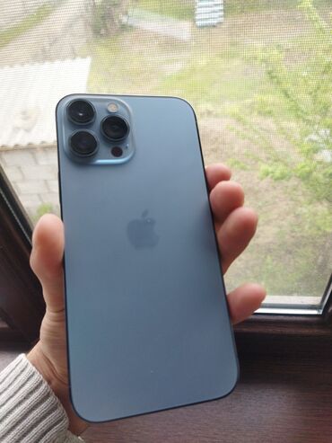 айфон 13 про макс кыргызстан: IPhone 13 Pro Max, Б/у, 256 ГБ, Sierra Blue, Кабель, 86 %