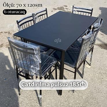 kafe stul: Masa destleri Restoran, kafe, bağ, mətbəx və s üçün masa destleri Masa — 4