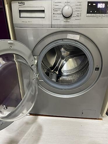 Məişət texnikası: Paltaryuyan maşın Beko, 7 kq, İşlənmiş, Avtomat, Qurutmasız, Ünvandan götürmə — 1