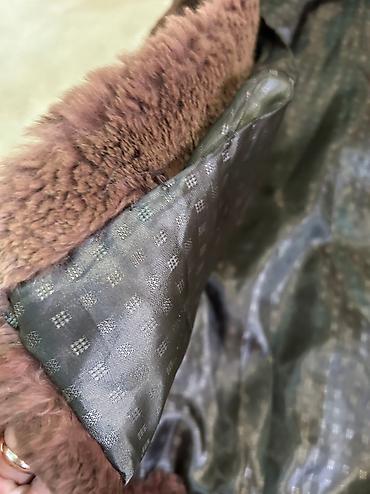 Шубы: Шуба, Короткая модель, Индия, С капюшоном, M — 8