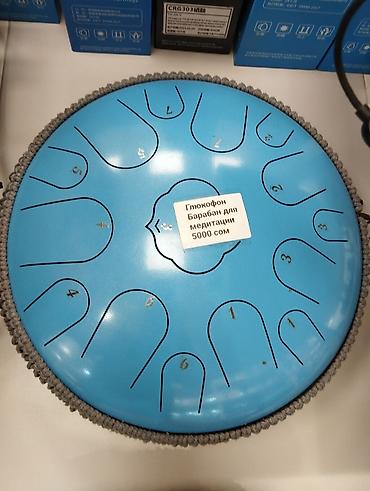 фото комуза: Глюкофон (tongue drum) — барабан для медитации. - Диаметр: компактная — 2