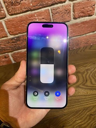 Apple iPhone: IPhone 14 Pro Max, Б/у, 256 ГБ, Deep Purple, Защитное стекло, Чехол, Кабель, 78 % — 4