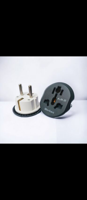 Digər elektrik malları: Universal səyahət adapteri – Markon A.M.B Məhsul təsviri: -
