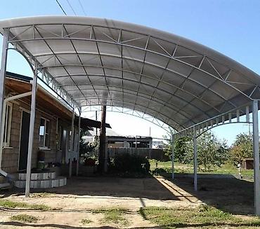 Металлические фермы: Арочные стальные фермы прямые полу арки - Назначение: несущие — 8