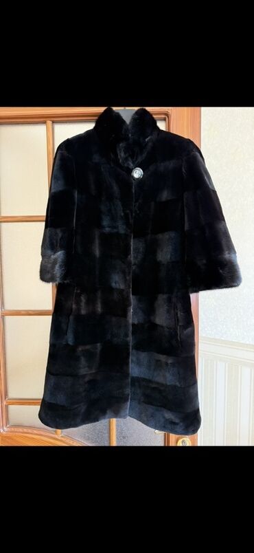 женские кофты с ушками: Kürk, M, rəng - Qara