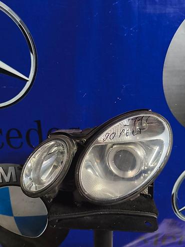 hella e34: Передняя левая фара Mercedes-Benz 2004 г., Б/у, Оригинал, Япония — 1