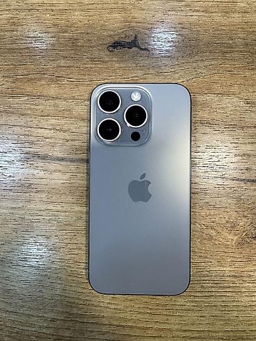 IPhone 15 Pro, Natural Titanium