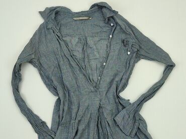 czarne bluzki z długim rękawem zara: Blouse, Zara, M (EU 38), condition - Good