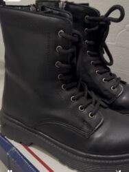 женские бот: Размер: 37, цвет - Черный, Новый