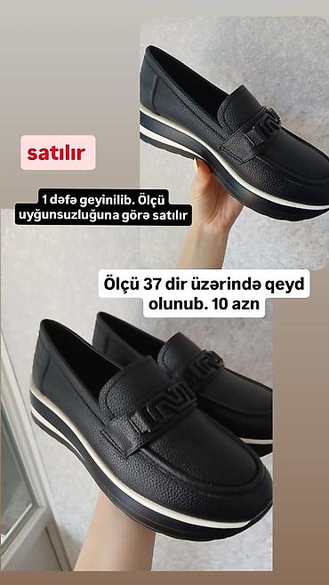 loro piano: Ölçü: 37, rəng - Qara, Yeni — 1