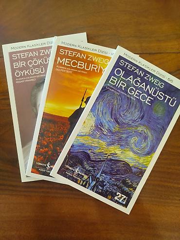 Bədii ədəbiyyat: Məhsul: Stefan Zweig – 3 kitabdan ibarət dəst (Türk dilində), “Modern — 2