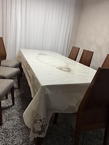 dinner table: Стол и стул для зала, Б/у, Самовывоз, цвет - Серый — 2
