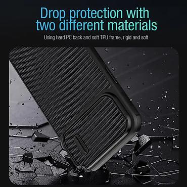 Maske i futrole za telefone: Maska Nillkin Textured S za iPhone 14 Plus 6.7 crna. Uz brzu dostavu i — 7