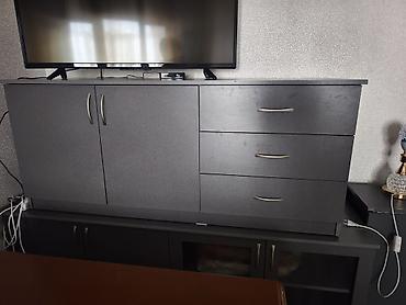 silver kitchen: Комод + тумба ТВ + шкаф‑секция (набор модульной мебели)+журнальный — 2