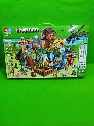 Другие товары для детей: Конструктор Майнкрафт большой город для развития детей в — 2