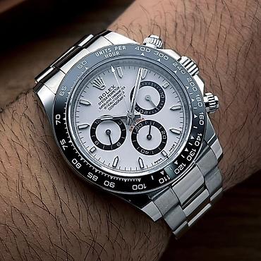 3d saatlar: Rolex Oyster Perpetual Cosmograph Daytona (ağ siferblat) - Korpus — 5