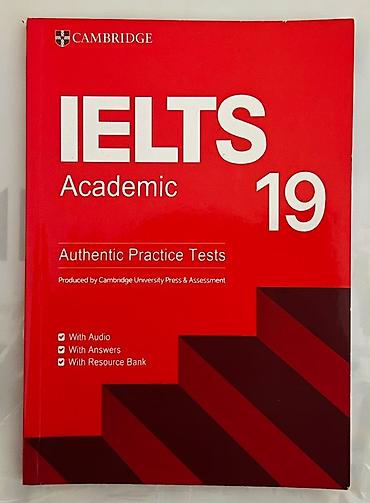 Книги и журналы: Məhsul: IELTS hazırlıq kitabları dəsti 1) Cambridge IELTS Academic 19 — 2