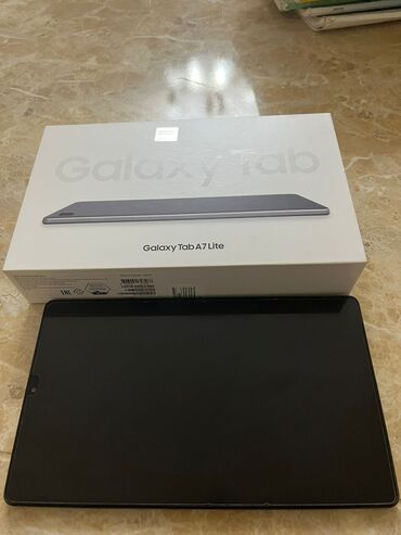 qrafik tablet qiymətləri: İşlənmiş Samsung Galaxy Tab A7 Lite, 18,4", 64 GB, Ünvandan götürmə