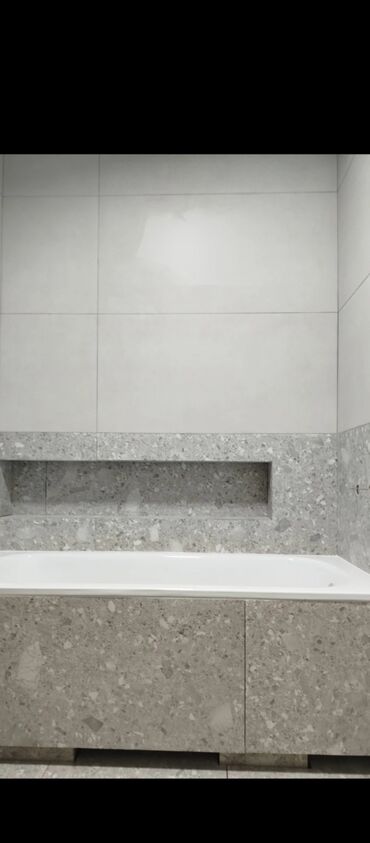 Укладка плитки: Услуги по облицовке ванных комнат и душевых плиткой/керамогранитом под — 7