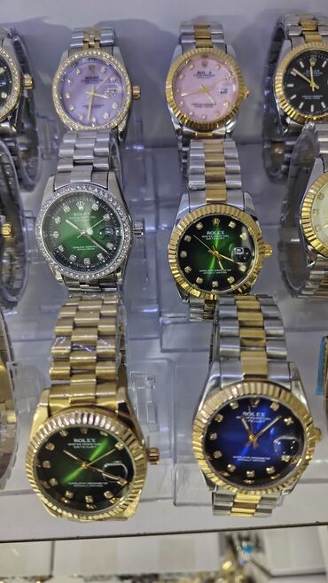 Qol saatları: Yeni, Qol saatı, Rolex, rəng - Mavi — 6