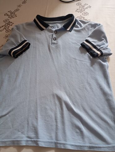 Kostyumlar: Polo köynək, Massimo Dutti, S (EU 36), rəng - Göy