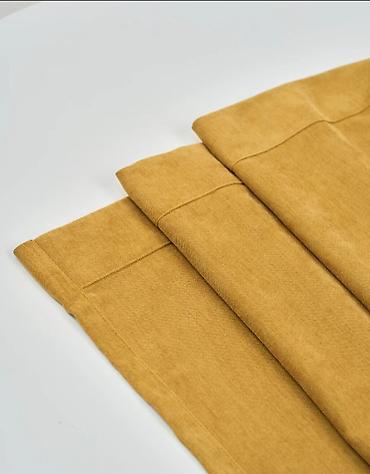 Шторы и занавески: ШТОРЫ .Портьеры из плотной ткани с универсальной шторной лентой - — 7