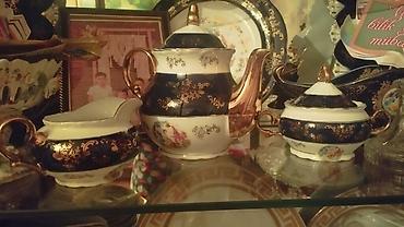samovar 10 litre: Çay dəsti, rəng - Ağ, Farfor, Madonna, 6 nəfərlik — 2