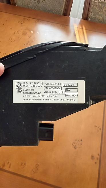 porsche satışı: LED, Porsche 2024 il, Orijinal, İşlənmiş — 6
