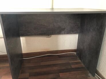мебель письменный стол: Стол, цвет - Серый, Новый